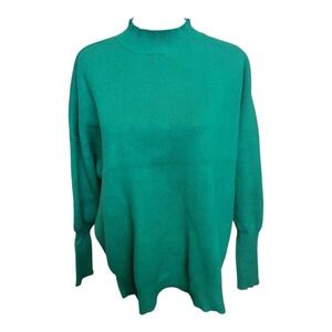 Shop The Mint Sweater Long Sleeve Top Size Small Green